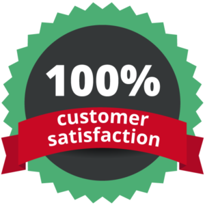 100% customer satisfaction